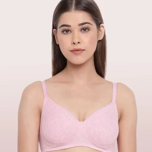 BRA | NON-PADDED | WIREFREE | SIDE SUPPORT SHAPER | ORCHID MELANGE