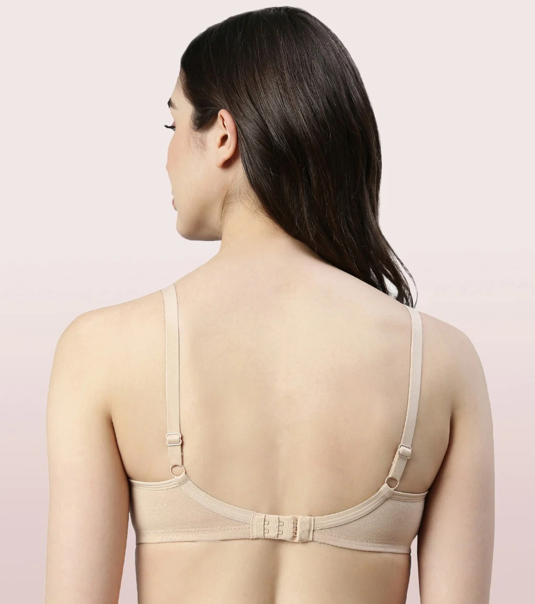 BRA | NON-PADDED | WIREFREE | SIDE SUPPORT SHAPER | PALE SKIN - Image 3