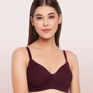 BRA | NON-PADDED | WIREFREE | SIDE SUPPORT SHAPER | PURPLE