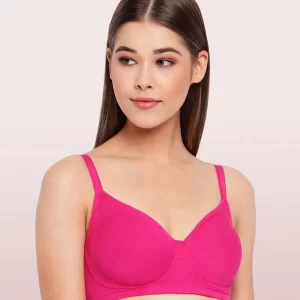 BRA | NON-PADDED | WIREFREE | SIDE SUPPORT SHAPER | VERY BERRY