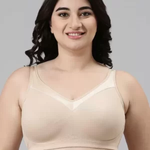 ENAMOR BRA | NON-PADDED | MINIMIZER | FULL SUPPORT | FULL COVERAGE | PALE SKIN