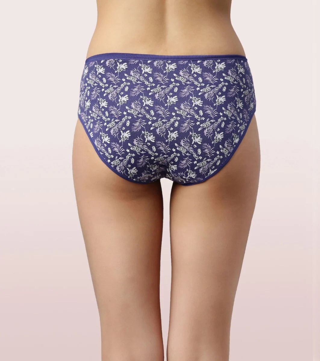 PANTY | HIPSTER | MID WAIST | MULTI COLOUR | PRINT & PLAIN - Image 4