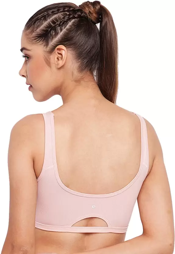 BRA | NON-PADDED | LOW IMPACT | SPORTS TYPE | PEARL (LIGHT PINK) - Image 3