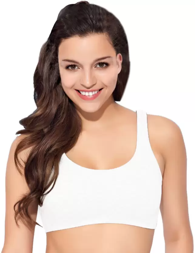 BRA | NON-PADDED | LOW IMPACT | SPORTS TYPE | WHITE